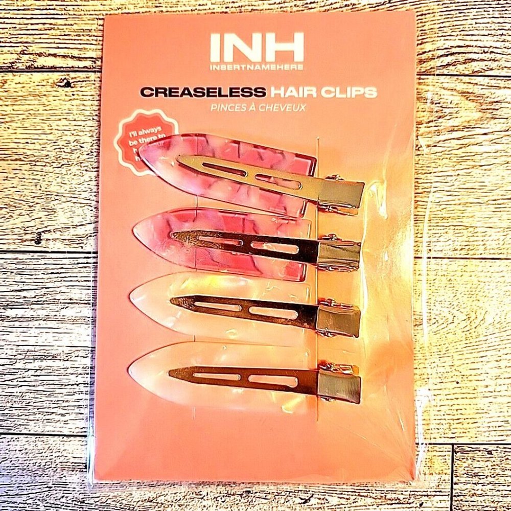4 Piece Creaseless Hair Clips Insert Name Here FabFitFun